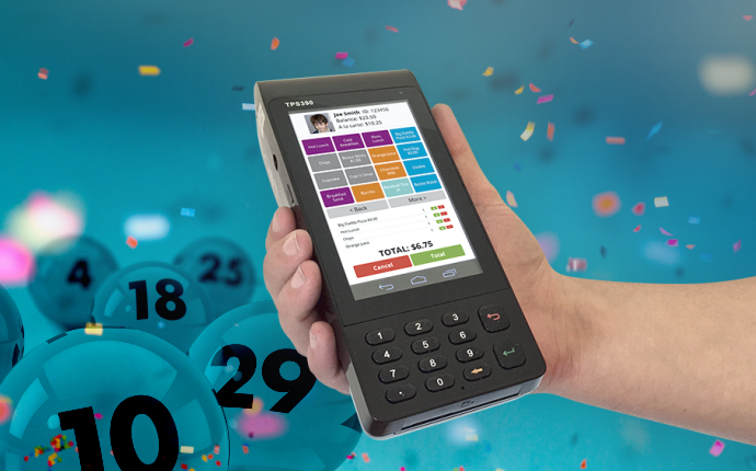 mobile lottery point of sale